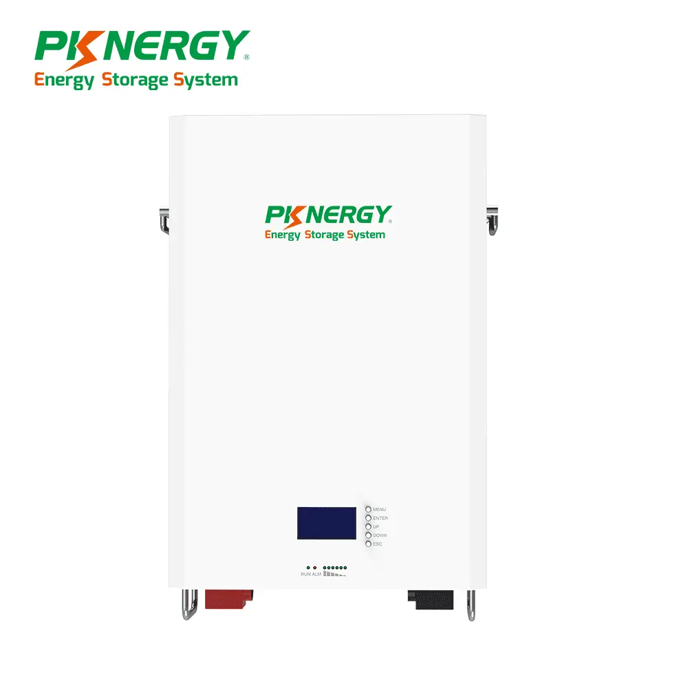 Baterai LiFePO4 Pemasangan di Dinding 5Kwh 51.2V 100Ah