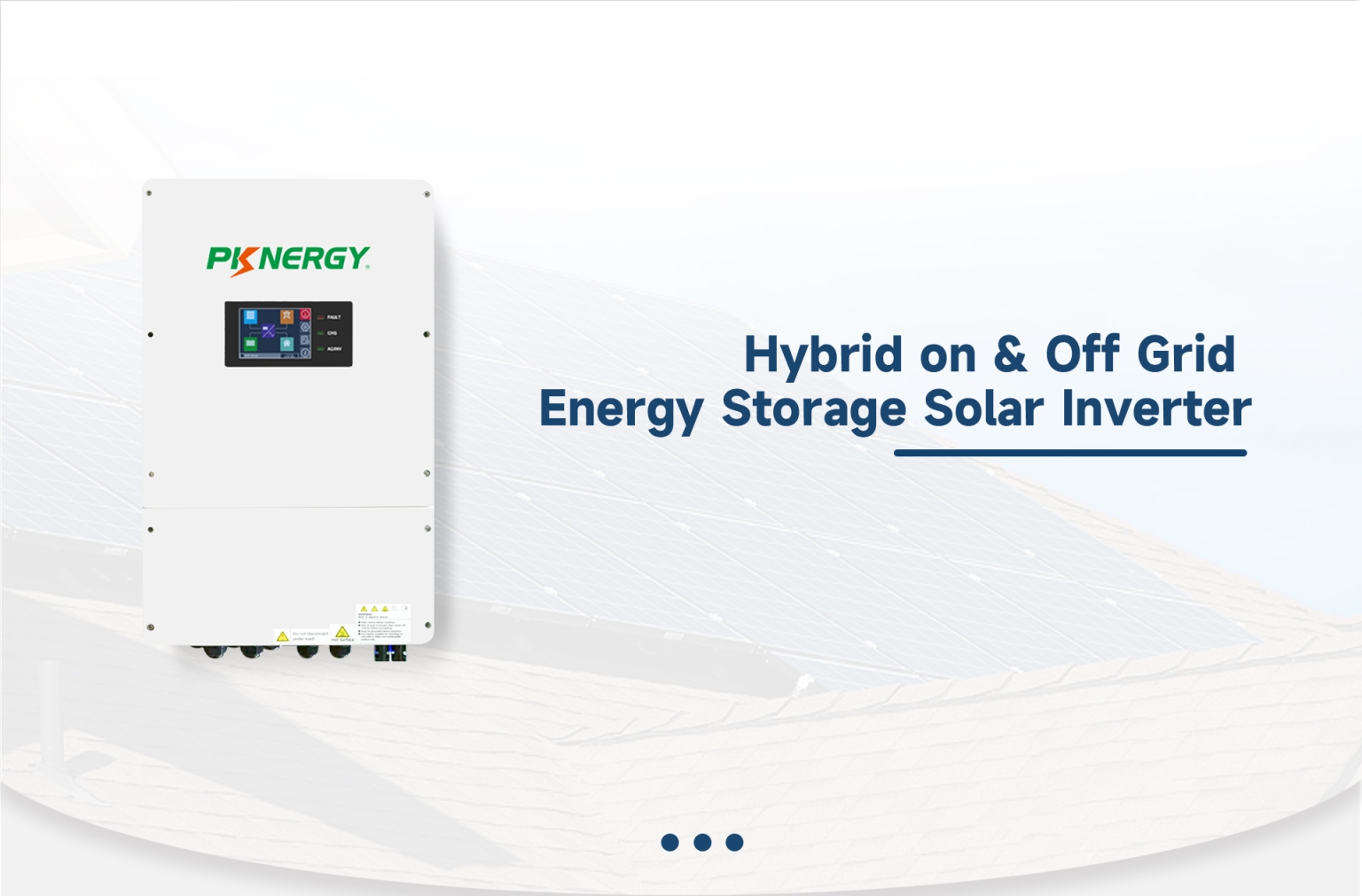 PKNERGY 6KW Inverter solare ibrido di accumulo di energia on e off grid