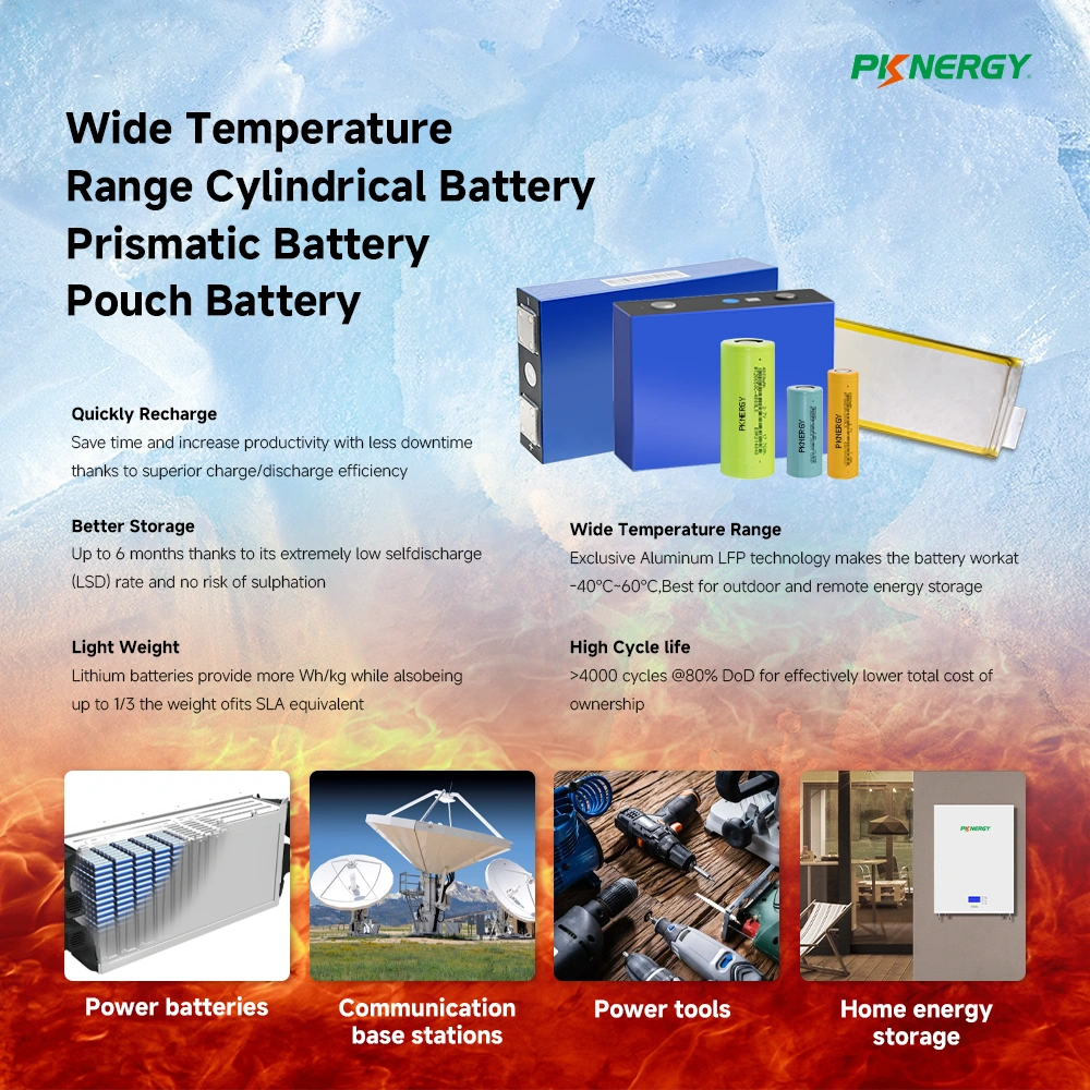 Wide temperature battery