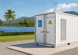 sistema de almacenamiento de energía en baterías